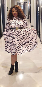 Animal Print Dress