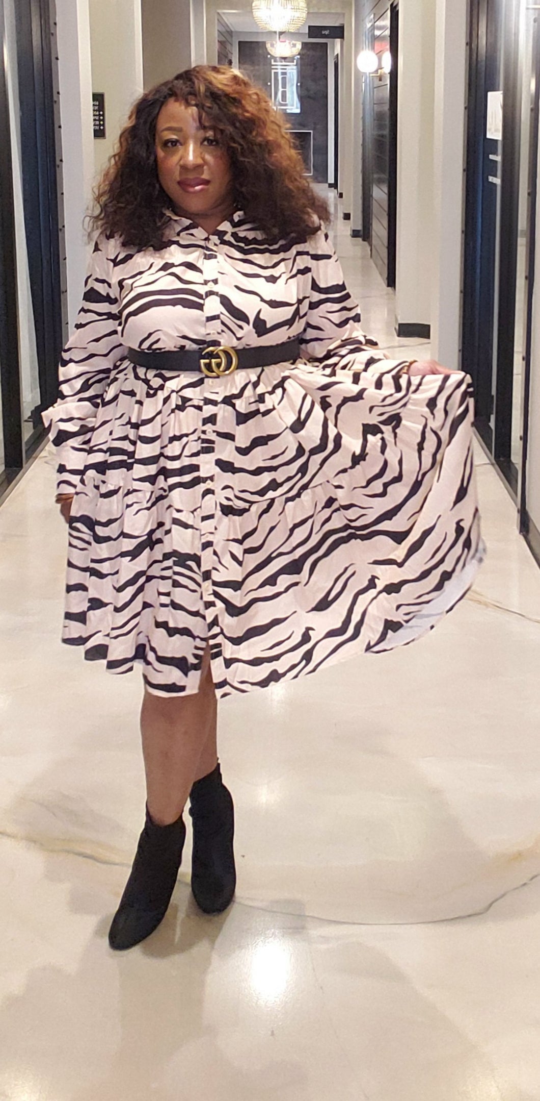 Animal Print Dress