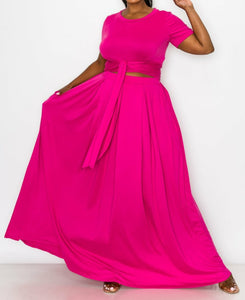 Maxi 2pc Skirt Set